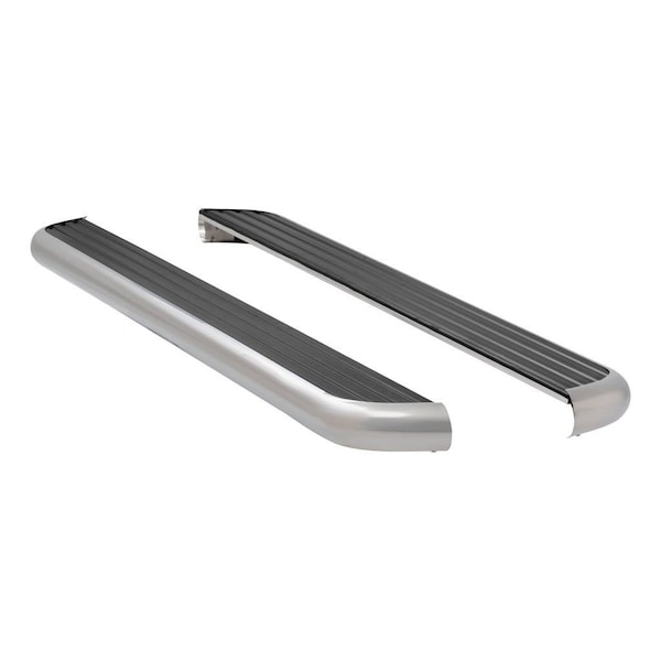 Luverne Truck Equipment MEGASTEP 6 1/2IN RUNNING BOARDS POLISHED 575098-570938 - main